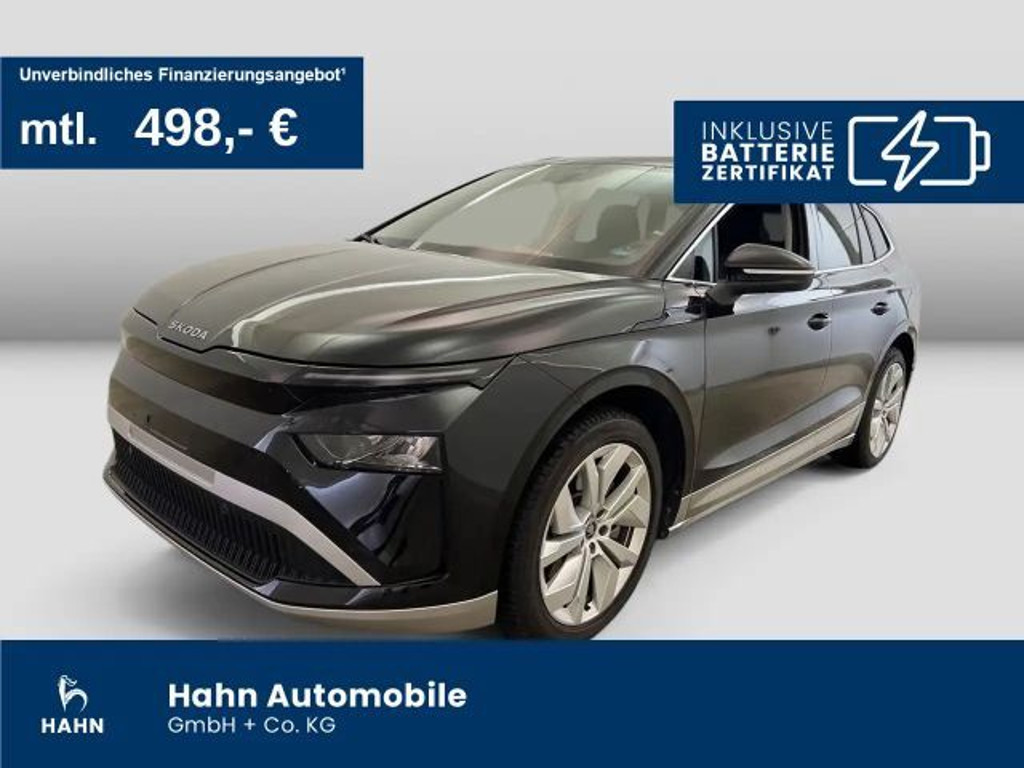 Skoda Enyaq iV 85 Wärmepumpe LED AHK Pano CAM ACC Sitzhzg