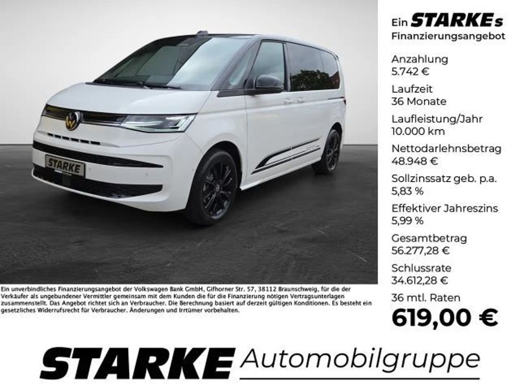 Volkswagen Multivan DSG 2.0 TDI T7