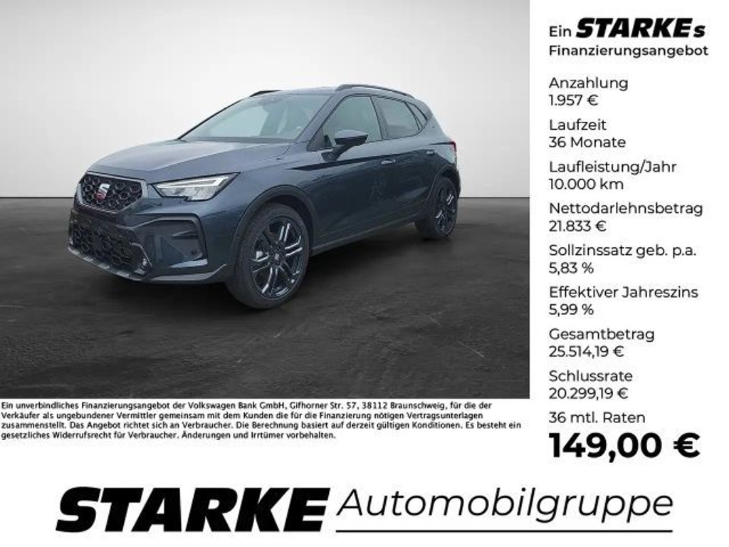 Seat Arona FR-lijn 1.0 TSI DSG