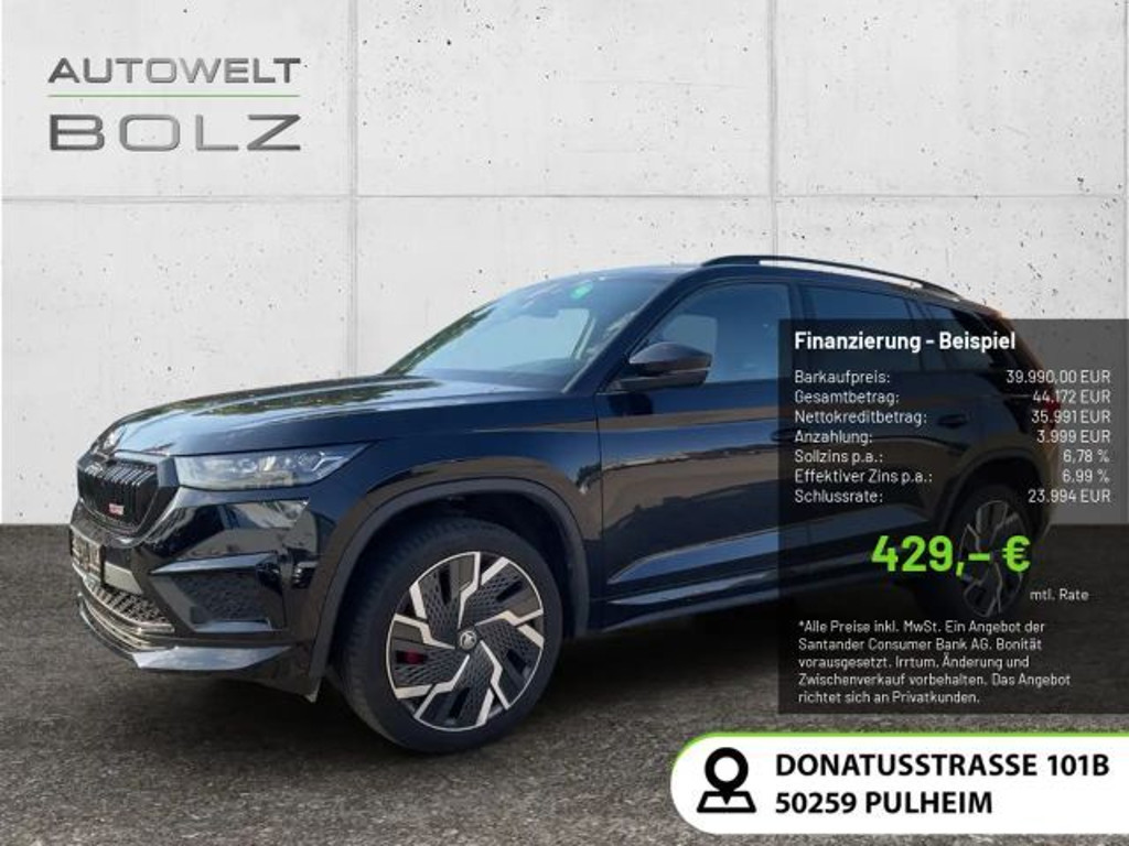 Skoda Kodiaq 4x4 RS 2.0 TSI