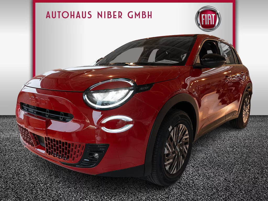 Fiat 600e Red NAVI LED PDC KLIMAAUTOM.