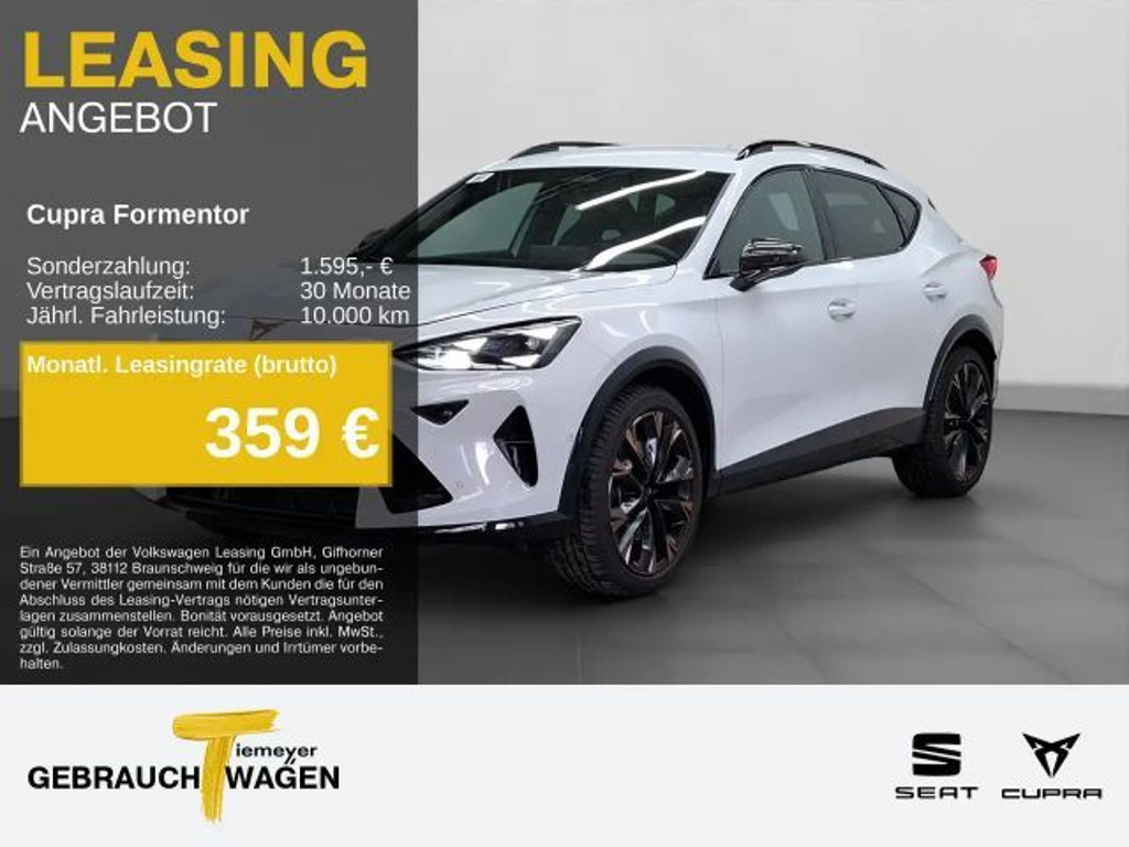 Cupra Formentor 4Drive 2.0 TSI DSG VZ