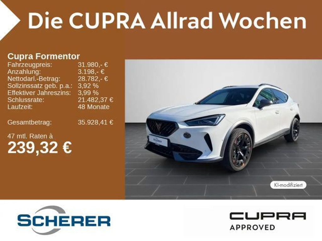 Cupra Formentor 4Drive 2.0 TSI VZ