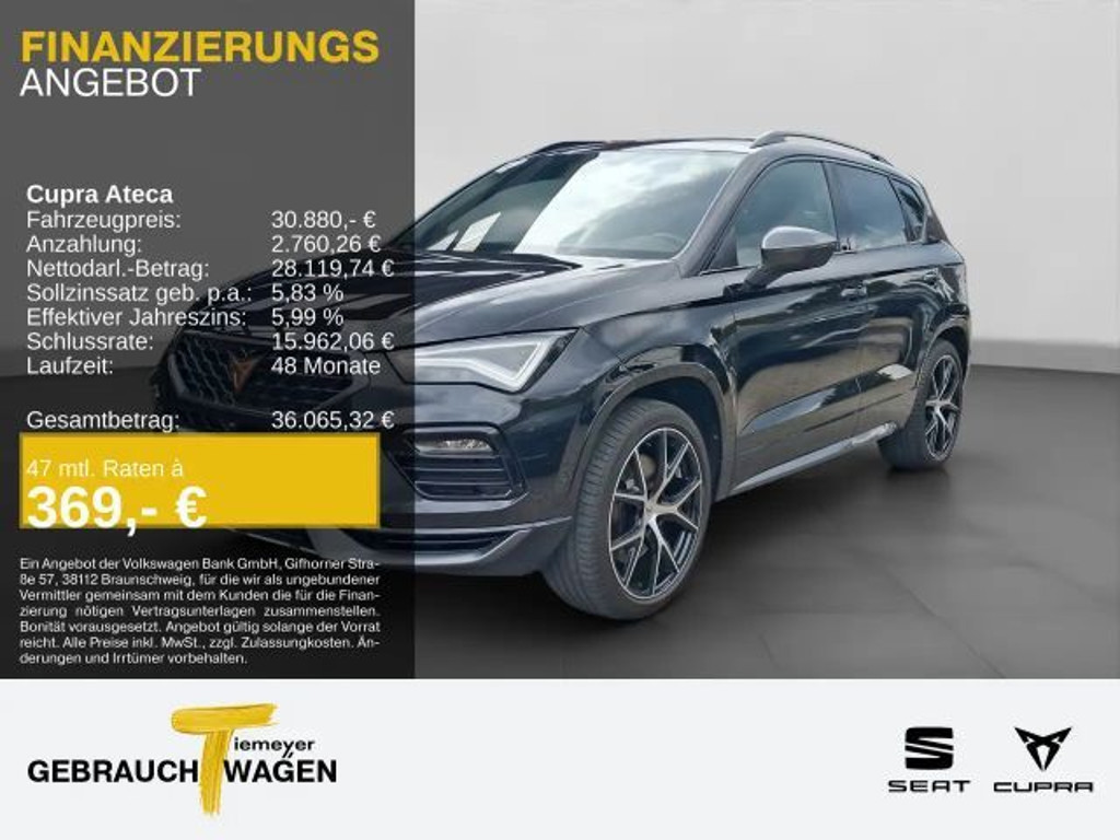 Cupra Ateca 2.0 TSI DSG