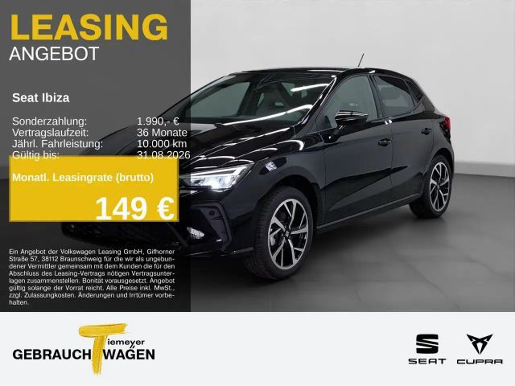 Seat Ibiza FR-lijn 1.0 TSI DSG