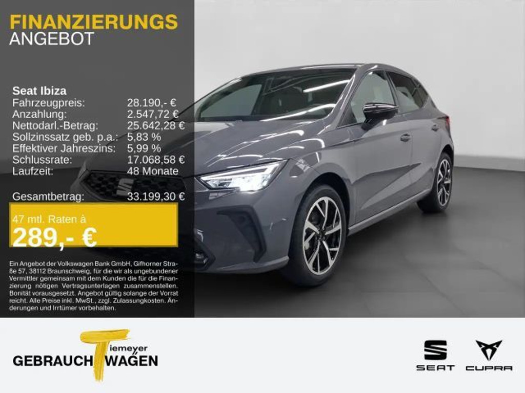 Seat Ibiza FR-lijn 1.0 TSI DSG