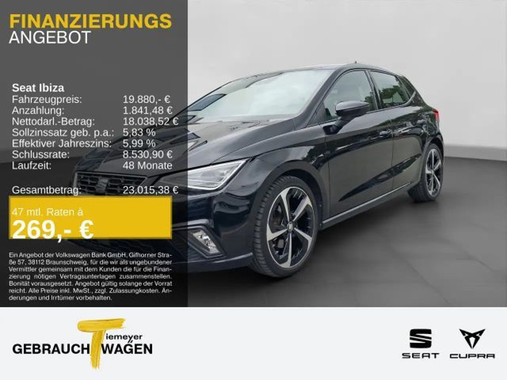 Seat Ibiza FR-lijn 1.5 TSI DSG