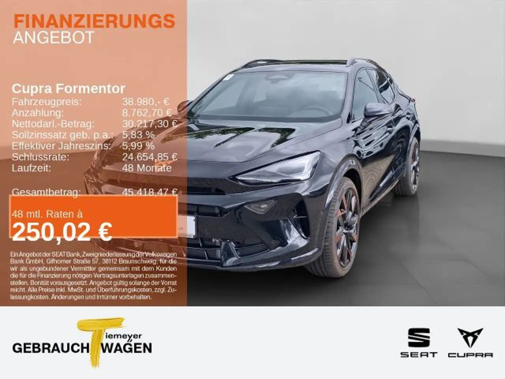 Cupra Formentor 1.5 TSI DSG e-Hybrid