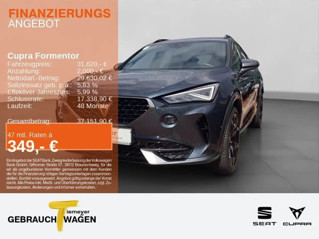 Cupra Formentor 2.0 TSI DSG VZ