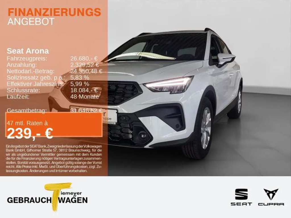 Seat Arona Style 1.0 TSI DSG