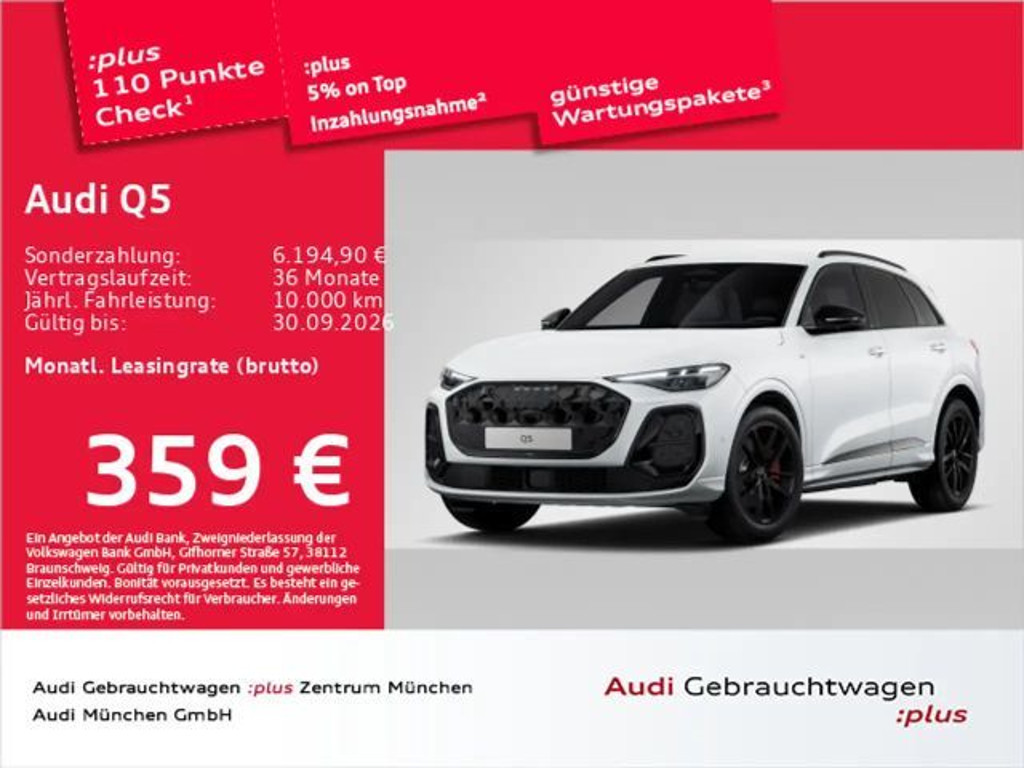 Audi Q5 Quattro S-Line S-Tronic