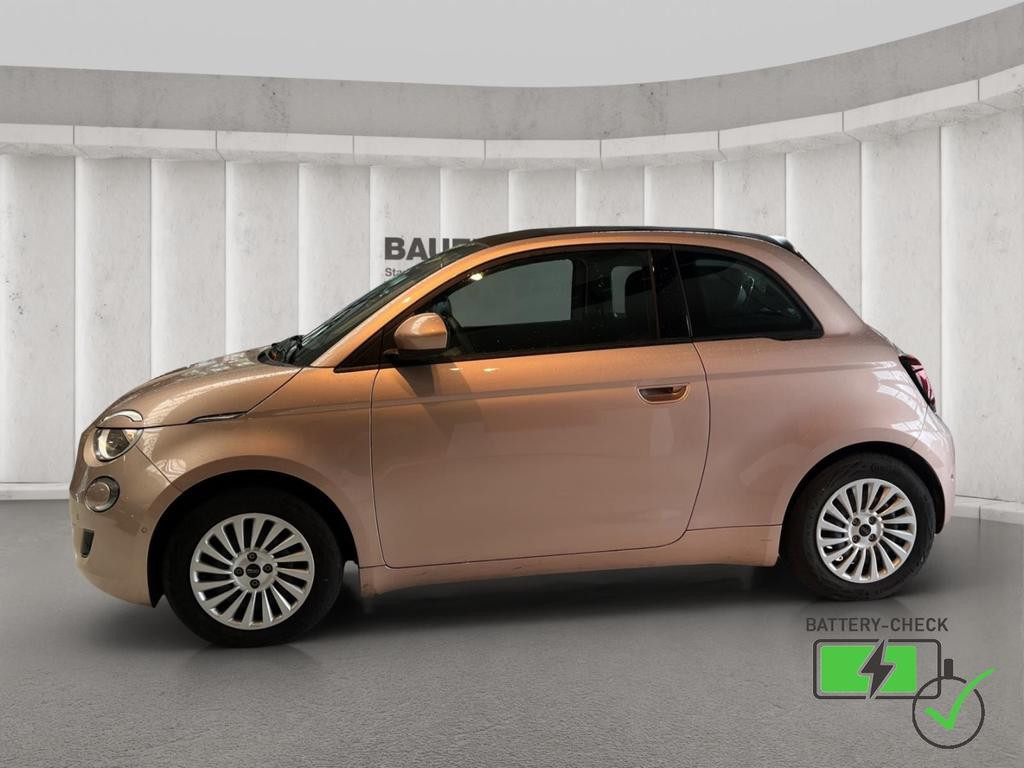 Fiat 500e Cabrio e Basis Memory Sitze Apple CarPlay A