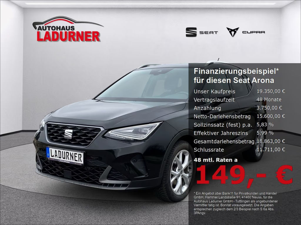 Seat Arona FR-lijn