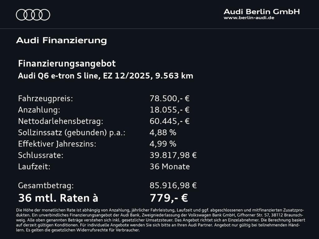 Audi Q6 e-tron