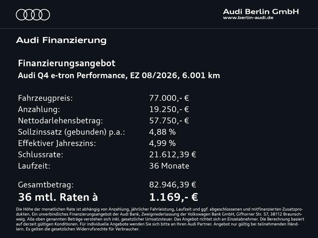 Audi Q4 e-tron