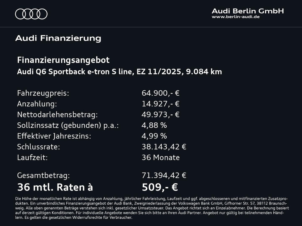 Audi Q6 e-tron