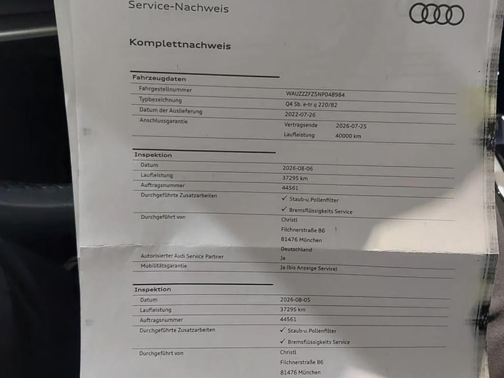 Audi Q4 e-tron