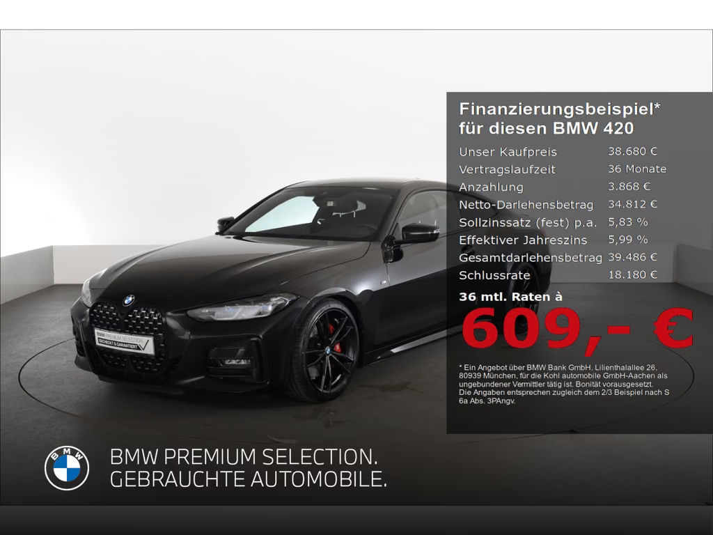 BMW 4 Serie 420 M-Sport Coupé 420i