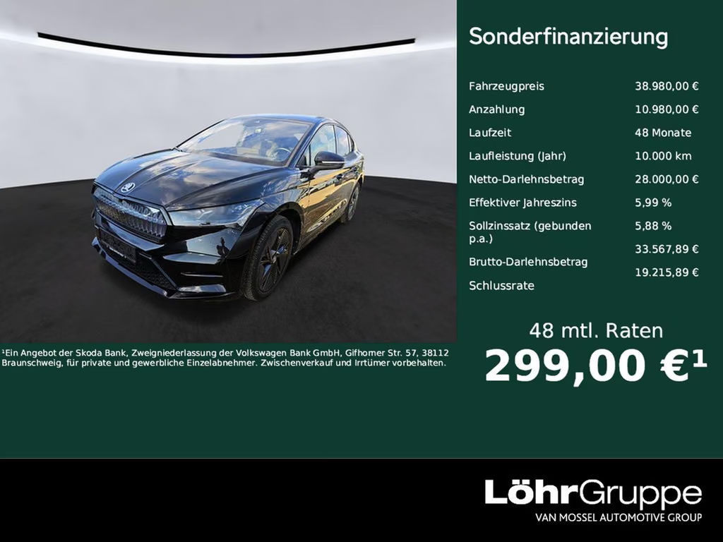 Skoda Enyaq iV RS Coupe Suite