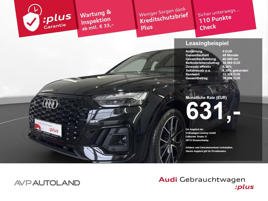 Audi Q5 Sportback Quattro S-Line S-Tronic Hybride