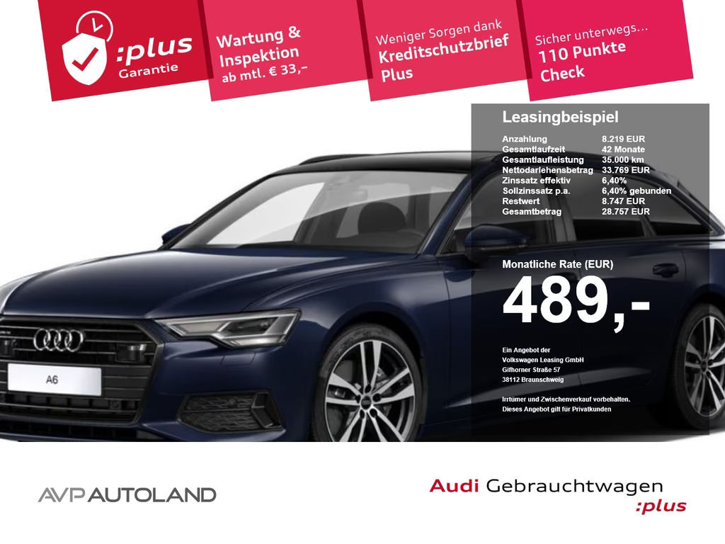 Audi A6 Avant Quattro S-Tronic Sport 45 TFSI