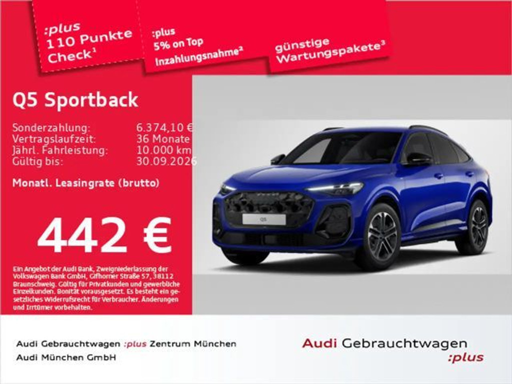 Audi Q5 Quattro S-Line S-Tronic