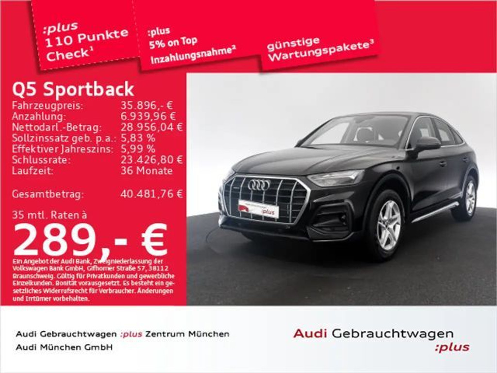Audi Q5 Quattro 40 TDI