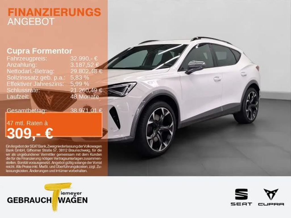 Cupra Formentor 2.0 TSI DSG VZ