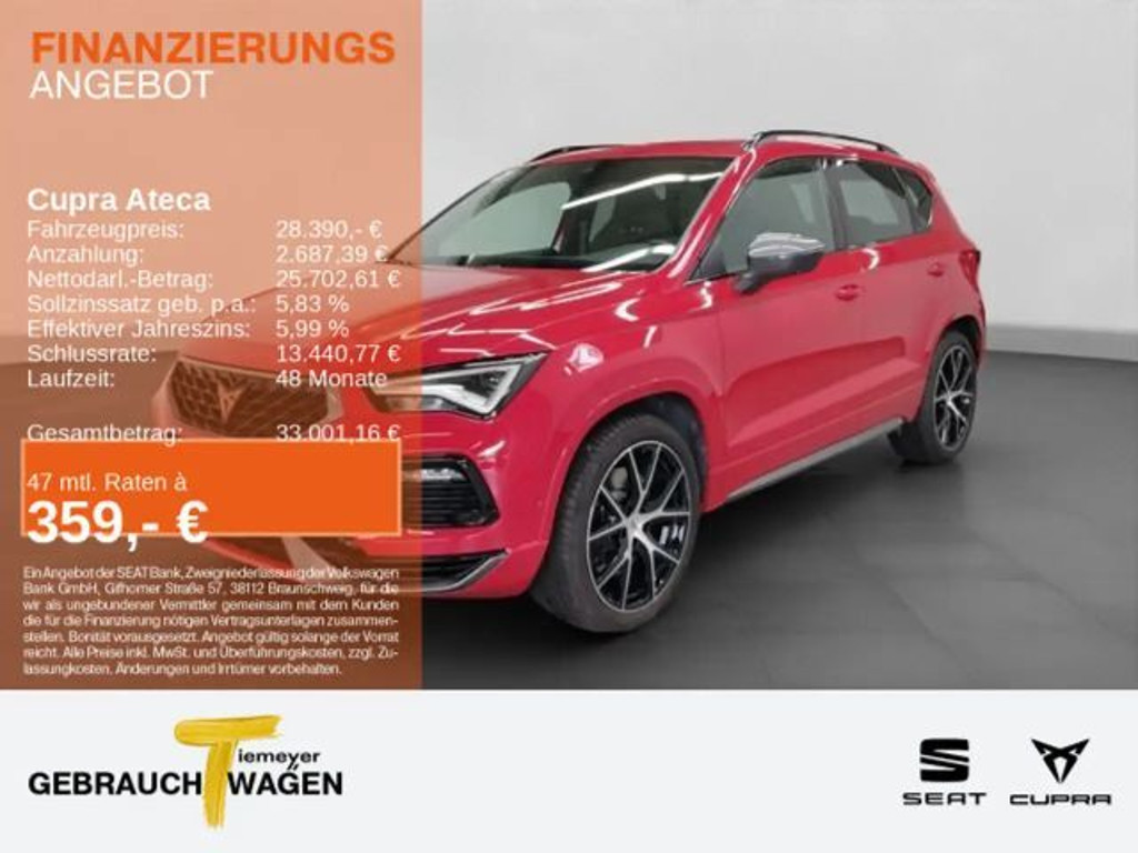 Cupra Ateca 2.0 TSI DSG