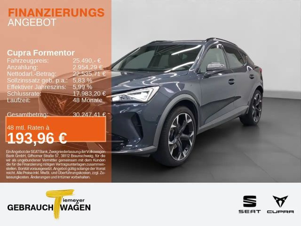 Cupra Formentor 1.5 TSI DSG