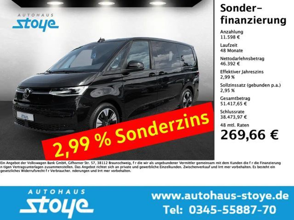 Volkswagen Multivan DSG Life Lang T7