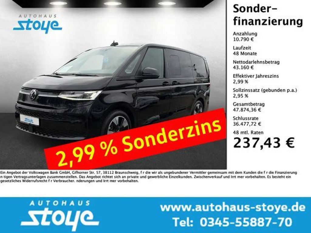 Volkswagen Multivan Life IQ.Drive Lang T7