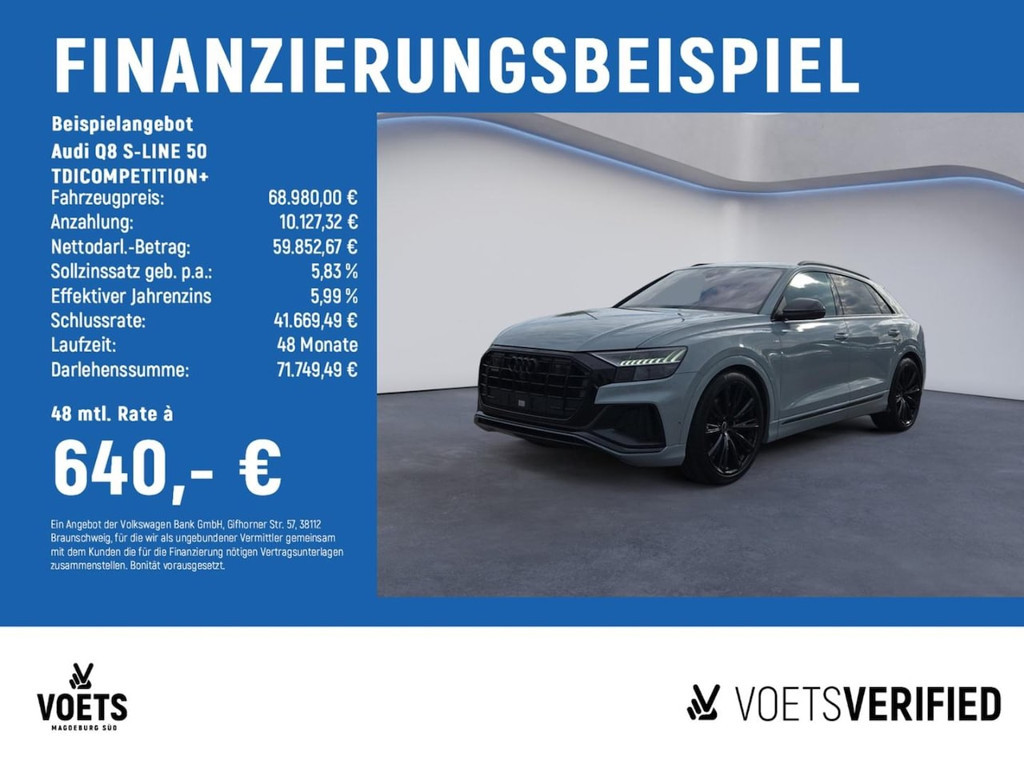 Audi Q8 Quattro Competition 50 TDI