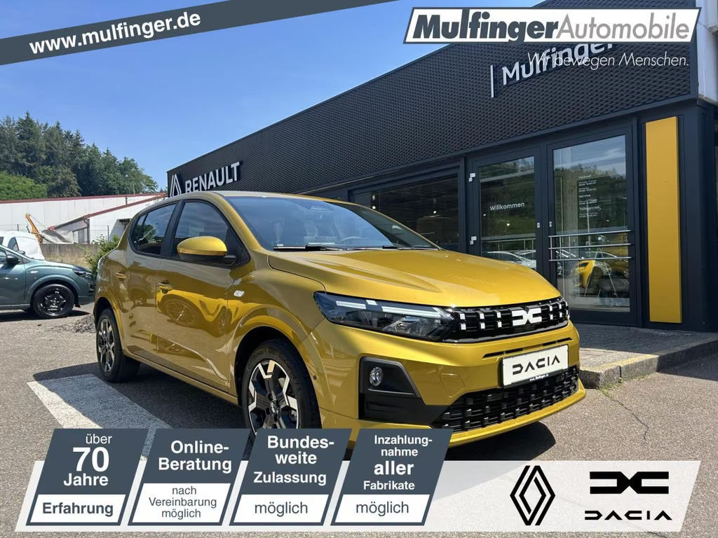 Dacia Sandero Journey TCe 100 ABS Fahrerairbag ESP ZV