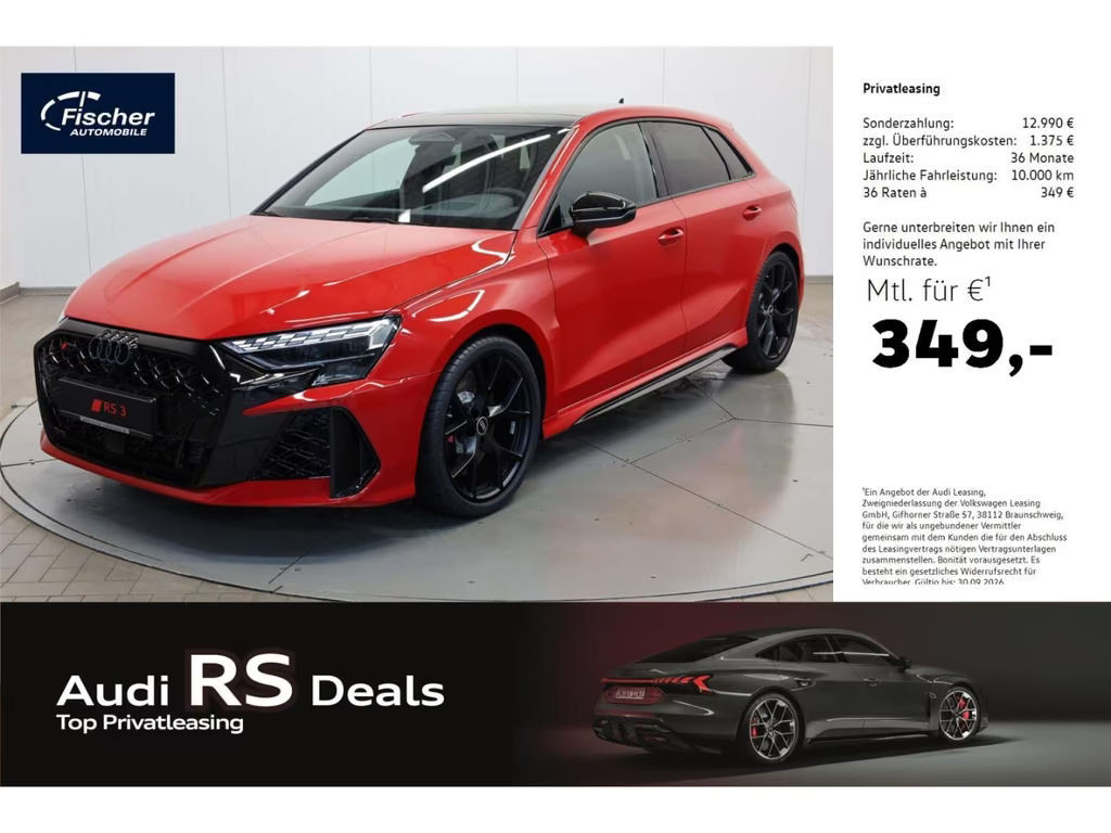 Audi RS3 Sportback Sedan Quattro