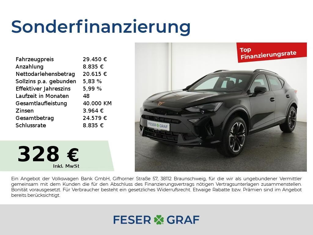 Cupra Formentor 1.5 TSI DSG