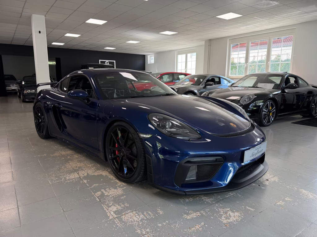 Porsche Cayman GT4 Clubsport/Deutsch/Schalter/PZ Scheckh