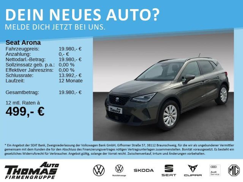 Seat Arona Style 1.0 TSI DSG