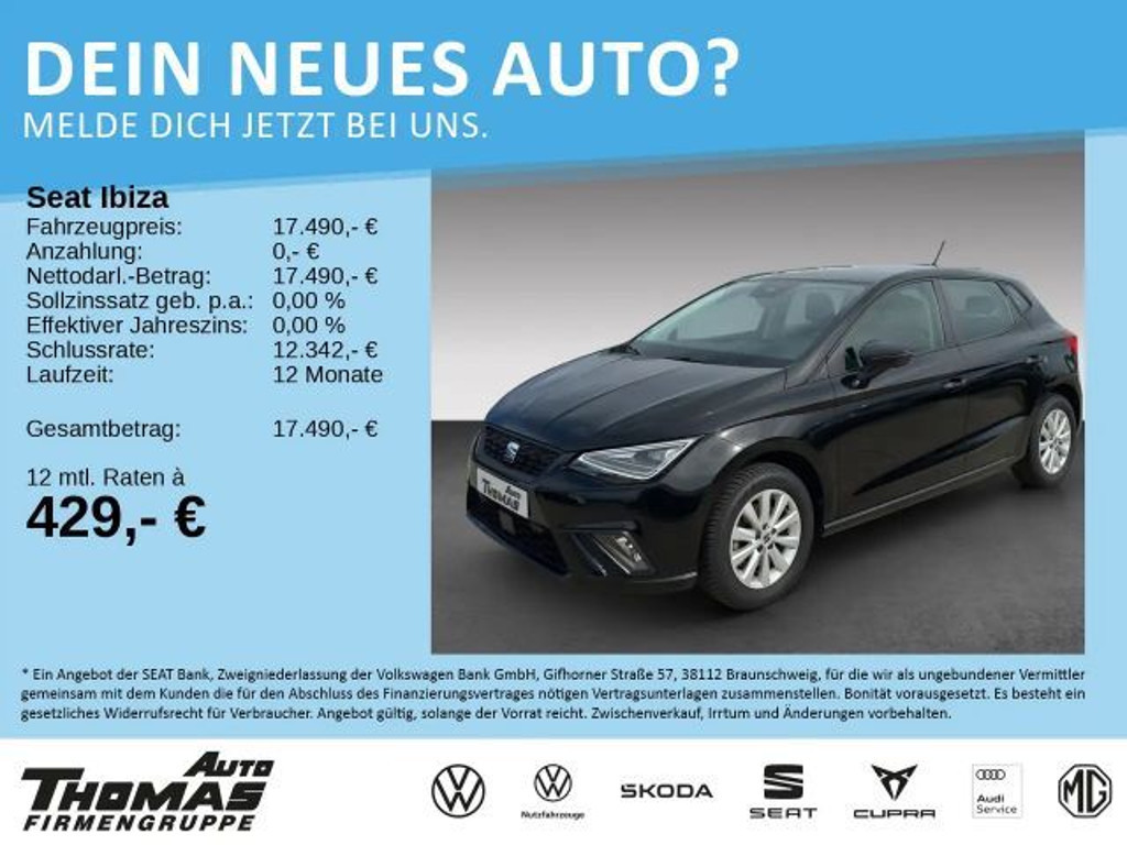 Seat Ibiza Style 1.0 TSI DSG