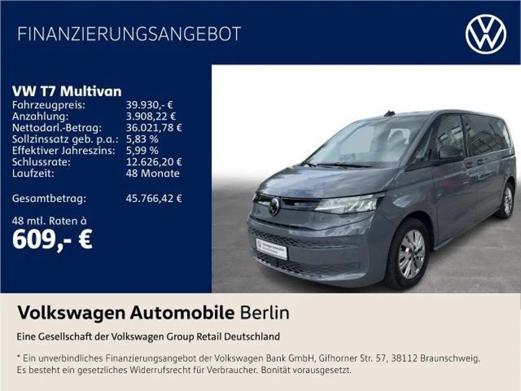 Volkswagen Multivan DSG eHybrid 1.4 TSI T7