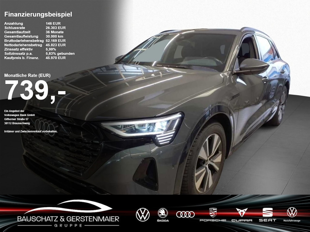 Audi Q8 e-tron Quattro 50
