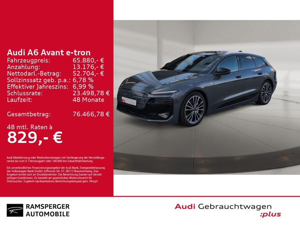 Audi A6 e-tron Avant Performance