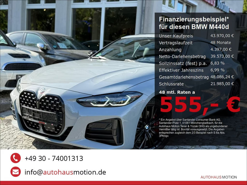 BMW M440 xDrive Coupé