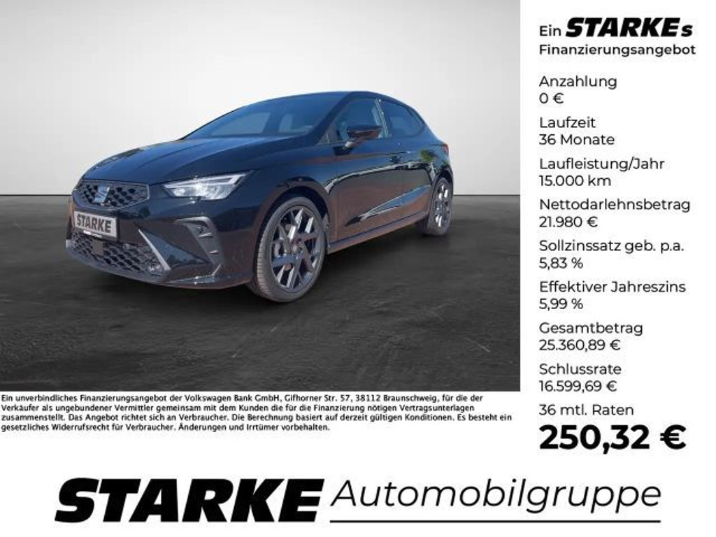 Seat Ibiza FR-lijn 1.0 TSI DSG