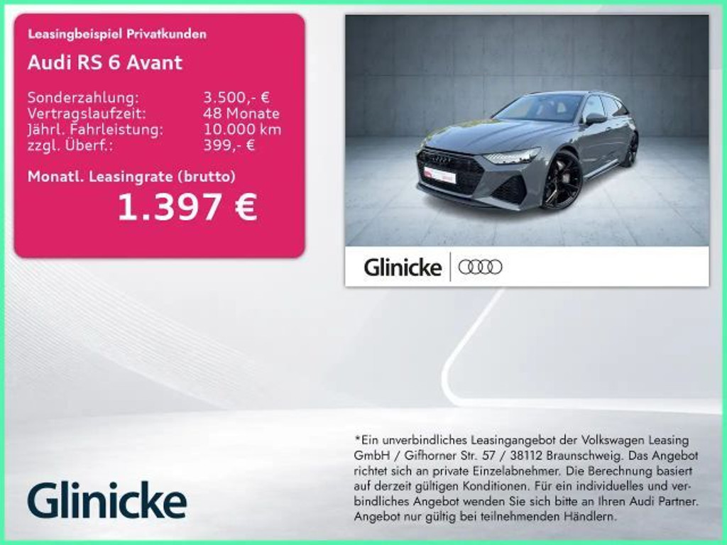 Audi RS6 Keramik/HDMatrix/Pano/StHz/HuD/RS-Aga
