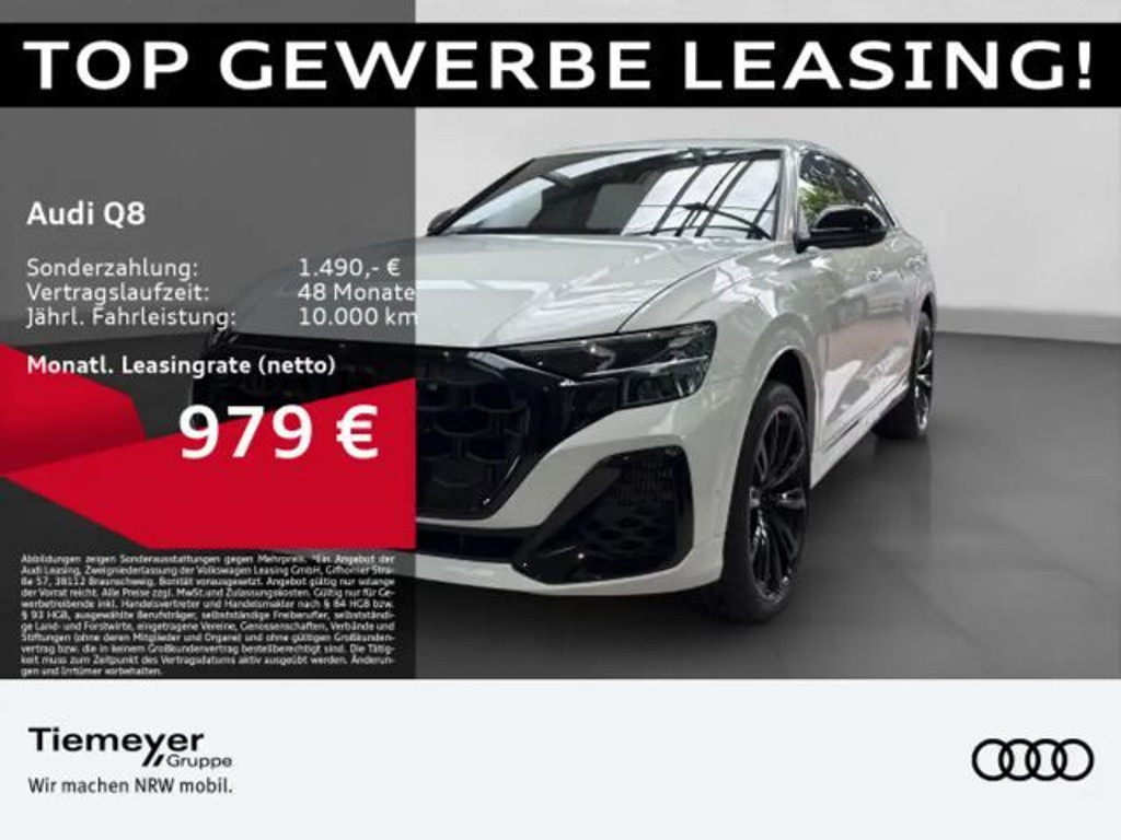Audi Q8 Quattro S-Line Hybride