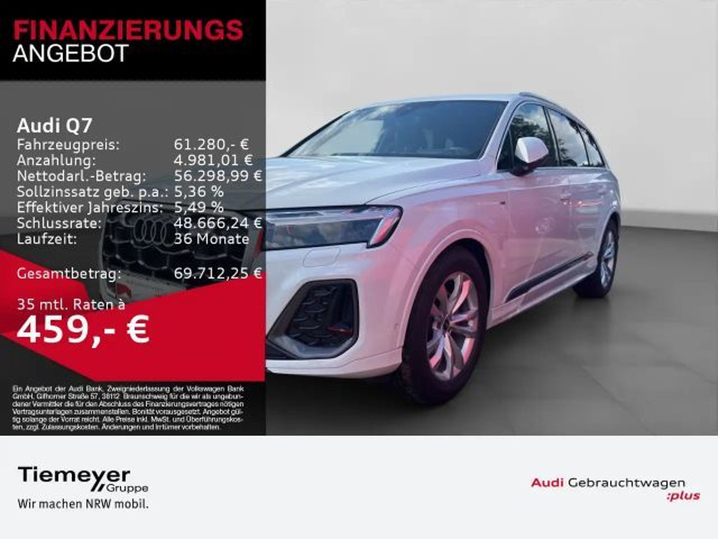 Audi Q7 Quattro S-Line 45 TDI
