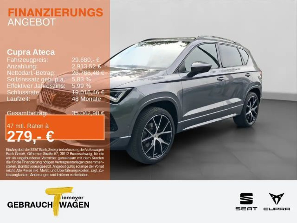Cupra Ateca 2.0 TSI DSG
