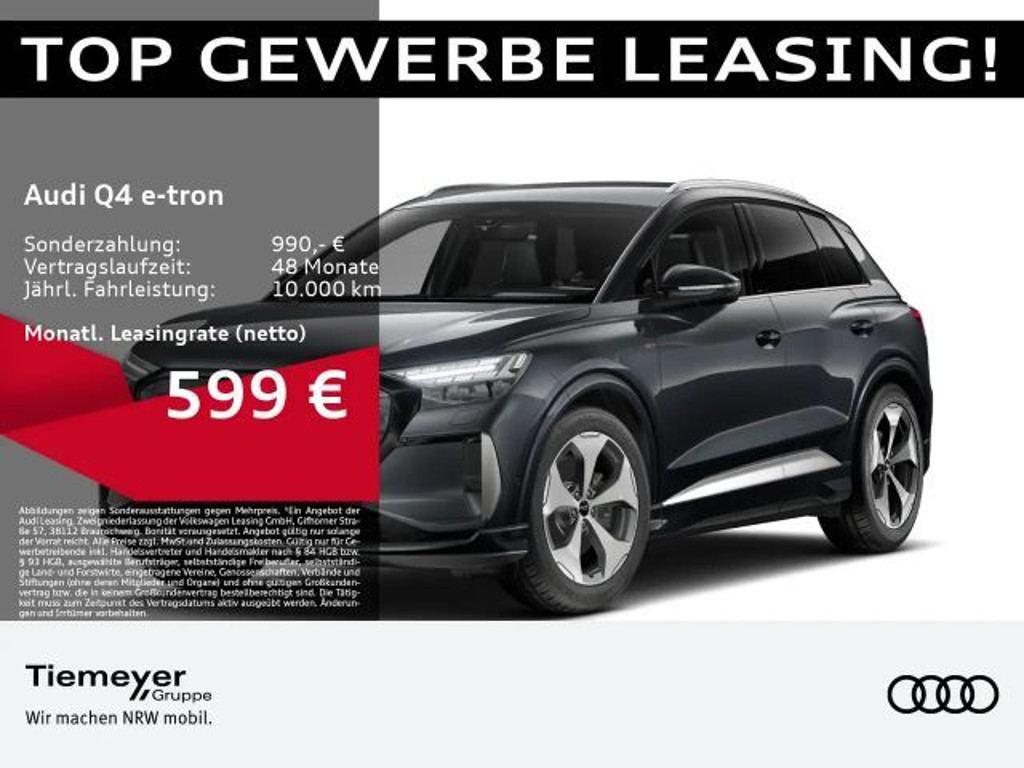 Audi Q4 e-tron Sportback Quattro S-Line