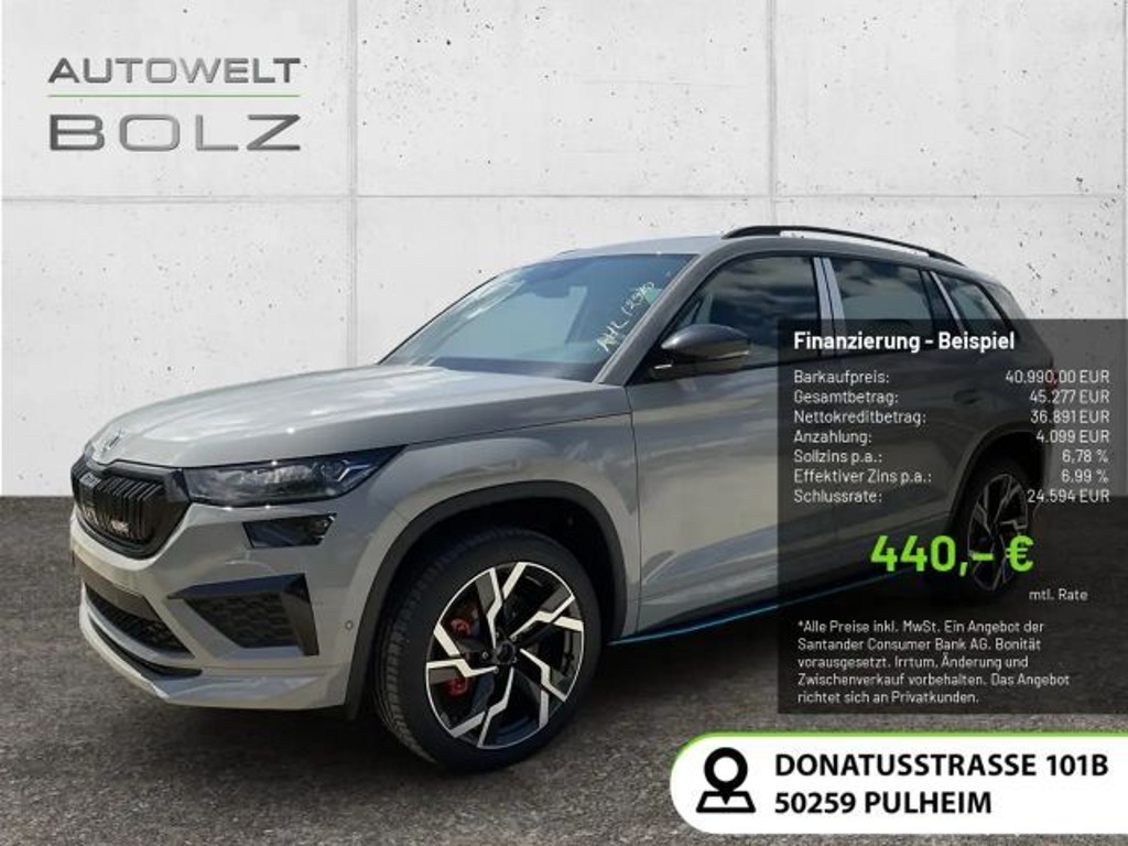 Skoda Kodiaq 4x4 RS 2.0 TSI